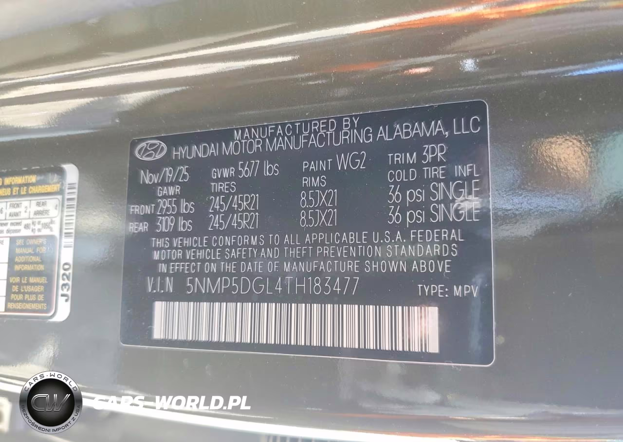 2026 Hyundai Santa Fe Calligraphy VIN:5NMP5DGL4TH183477 - 13