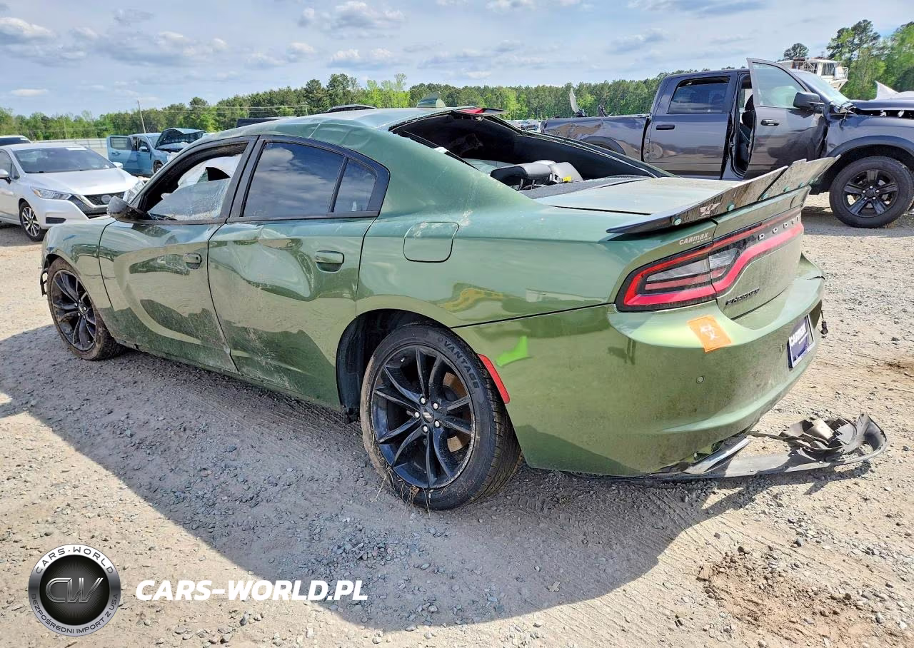 2018 Dodge Charger Sxt Plus VIN:2C3CDXHGXJH200493 - 2