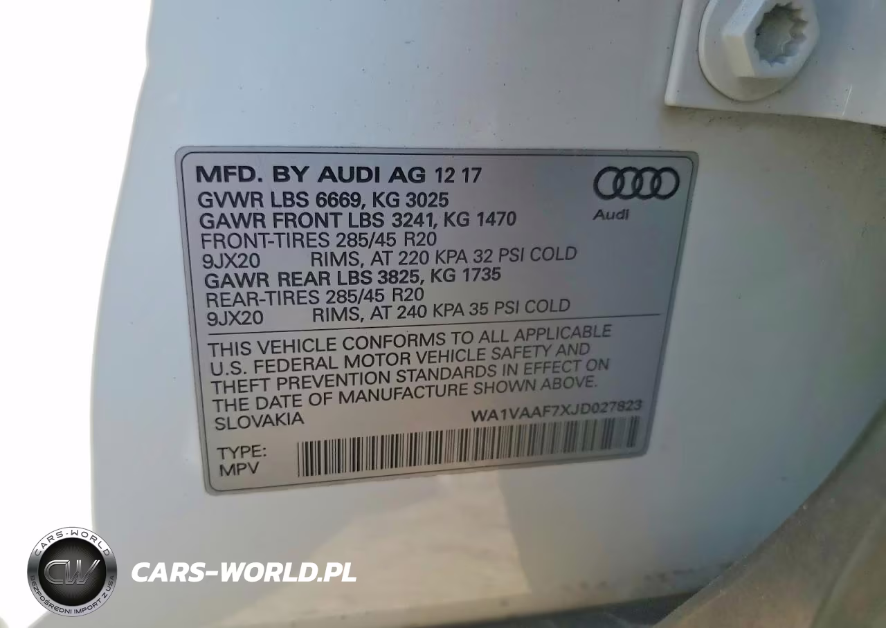 2018 Audi Q7 Prestige VIN:WA1VAAF7XJD027823 - 13