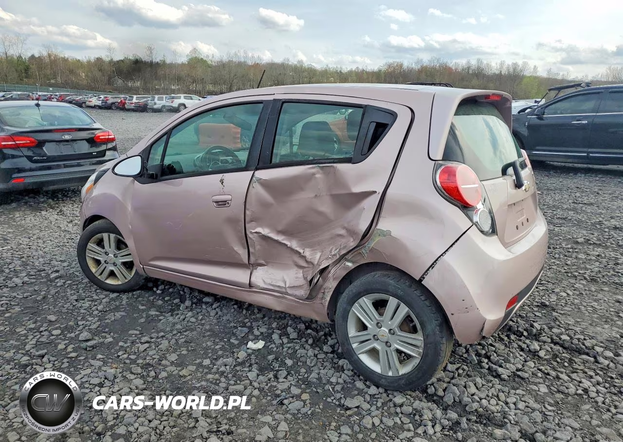2013 Chevrolet Spark Ls VIN:KL8CB6S94DC597222 - 2