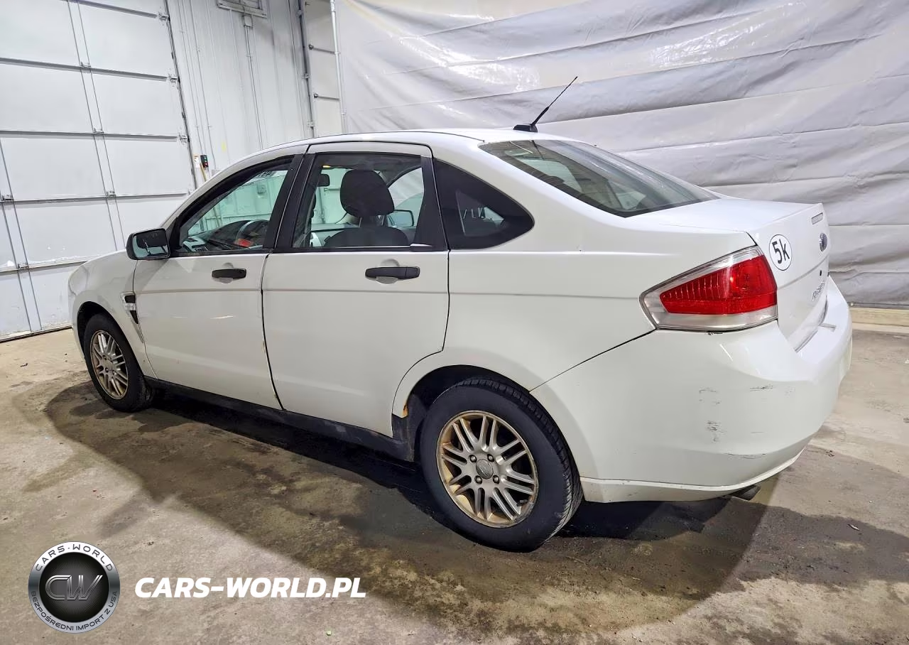 2008 Ford Focus Se VIN:1FAHP35N78W248801 - 2