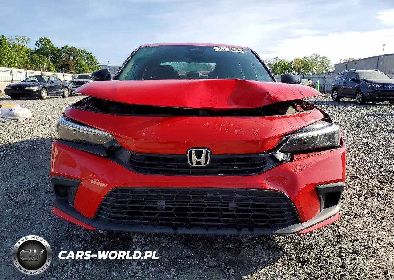 2022 Honda Civic Sport VIN:2HGFE2F57NH516371 - 5