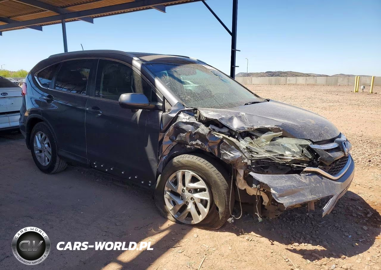 2015 Honda Cr-V Exl VIN:5J6RM3H7XFL001477 - 4