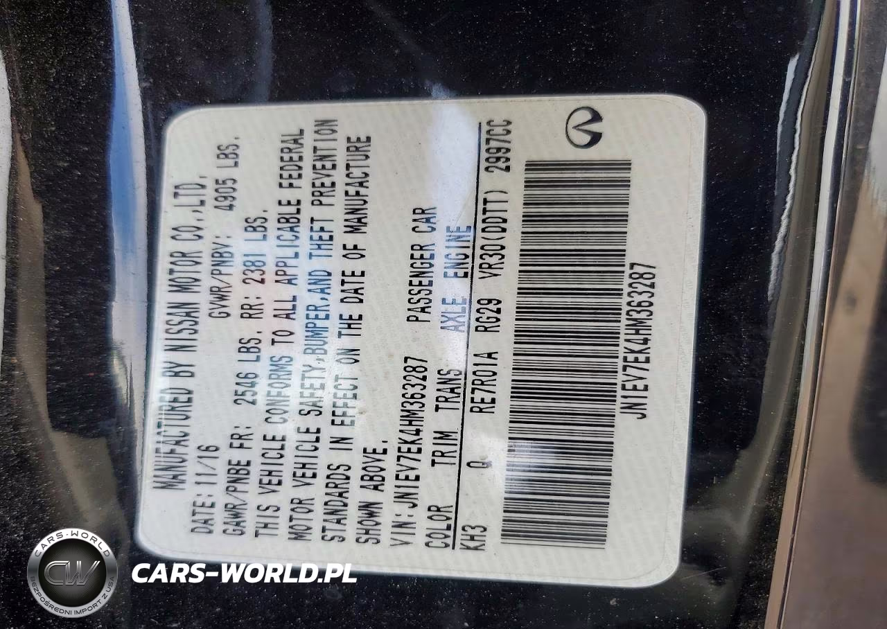 2017 Infiniti Q60 3.0T Premium VIN:JN1EV7EK4HM363287 - 13