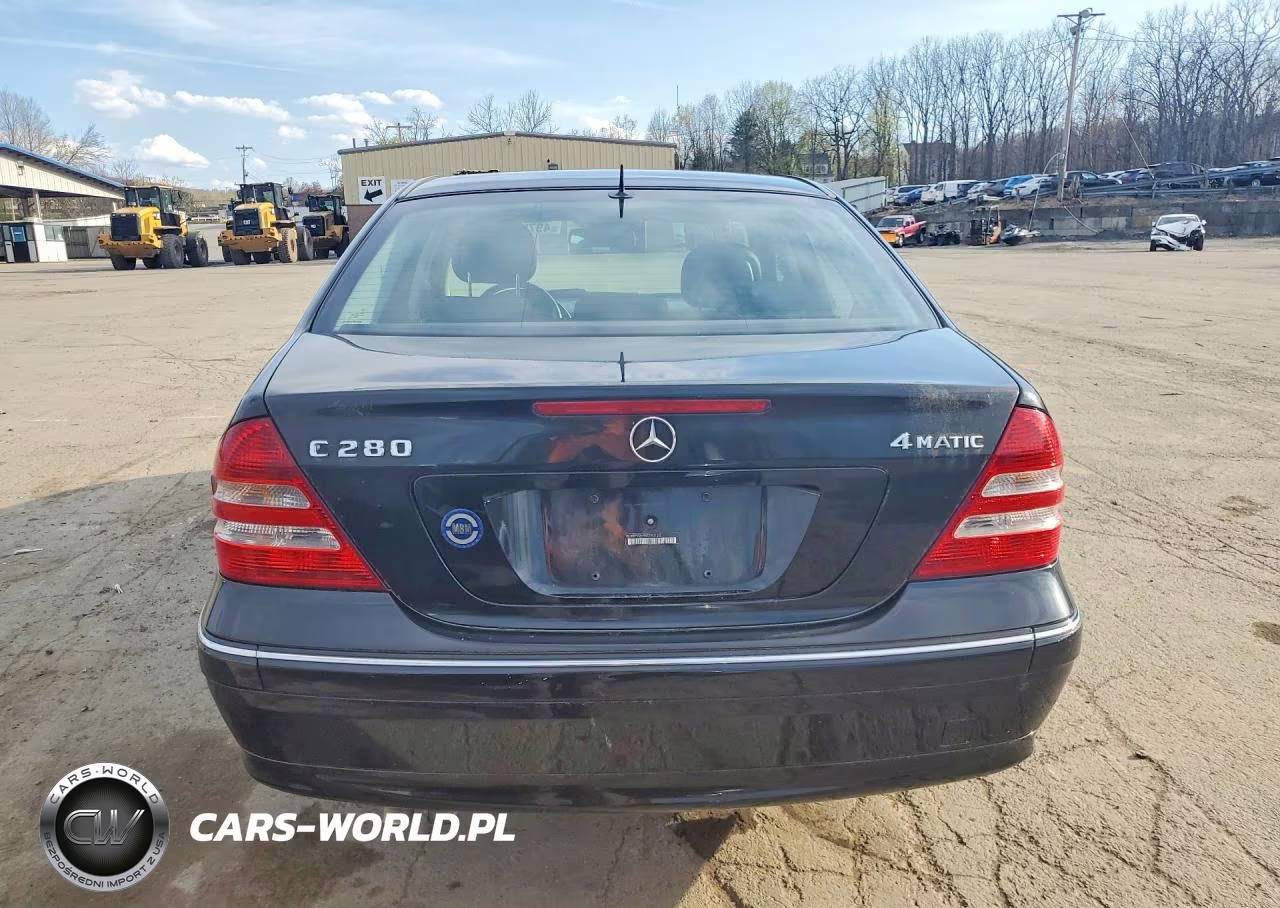 2006 Mercedes Benz C 280 4Matic VIN:WDBRF92H86F740168 - 6