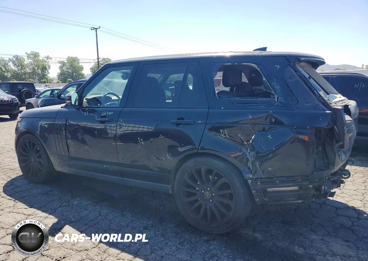 2017 Land Rover Range Rover Hse VIN:SALGS2FK9HA328464 - 2