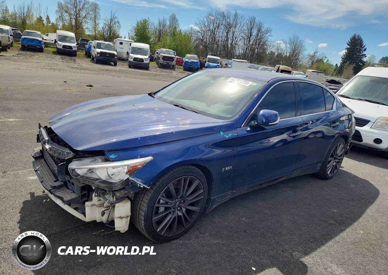 2016 Infiniti Q50 Red Sport 400