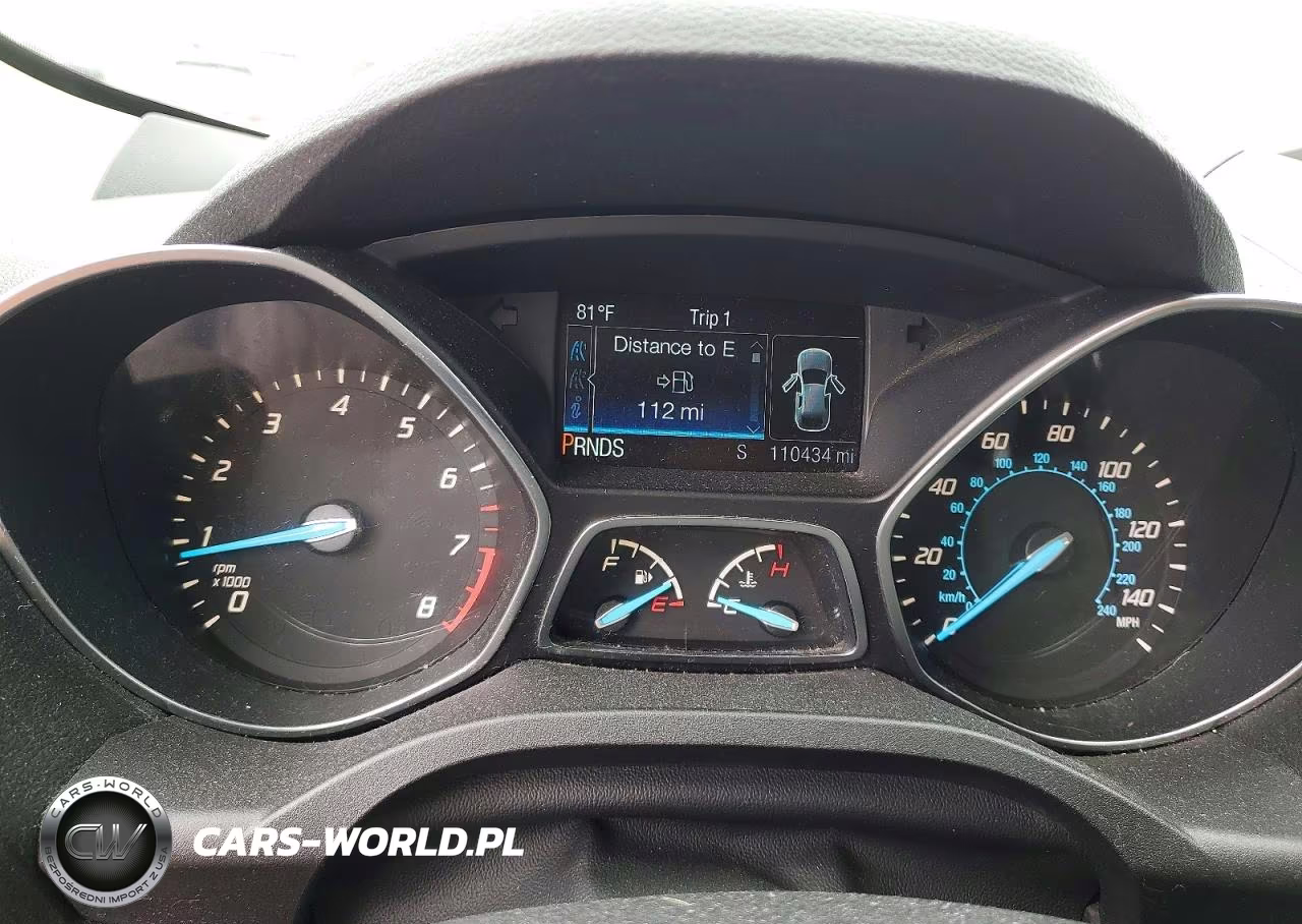 2016 Ford Escape S VIN:1FMCU0F78GUC41566 - 9