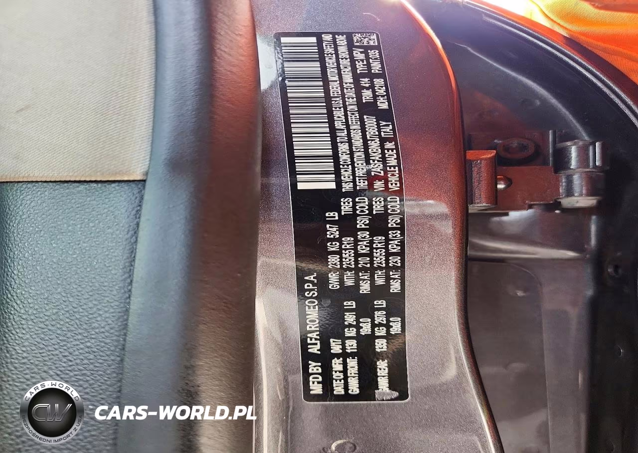 2018 Alfa Romeo Stelvio Ti VIN:ZASFAKBN6J7B60007 - 12