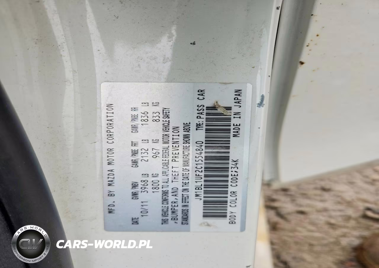 2012 Mazda 3 I VIN:JM1BL1UF2C1554840 - 12