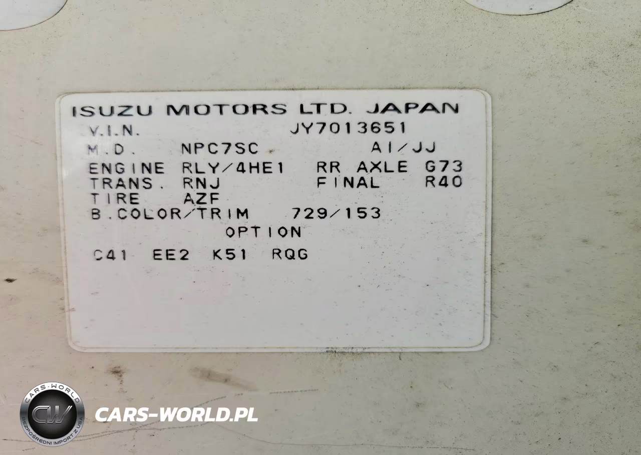 2000 Isuzu Npr VIN:JALC4B145Y7013651 - 12