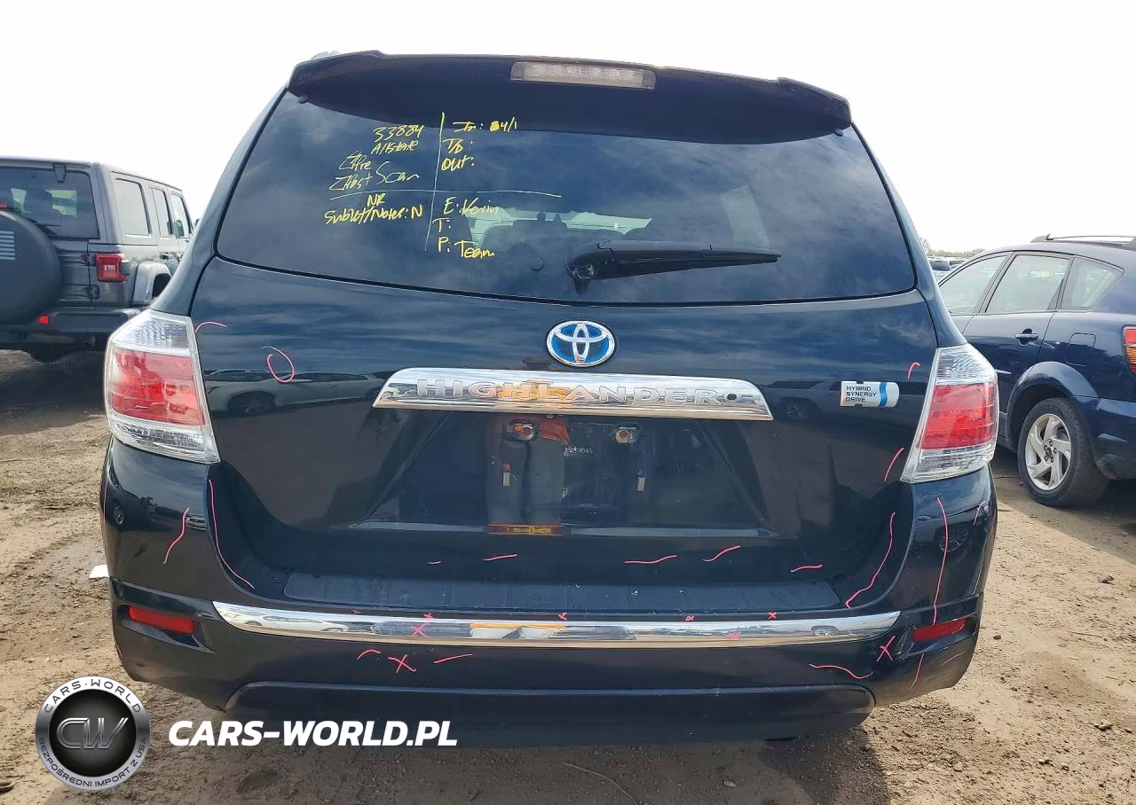 2012 Toyota Highlander Hybrid VIN:JTEBC3EH8C2009615 - 6
