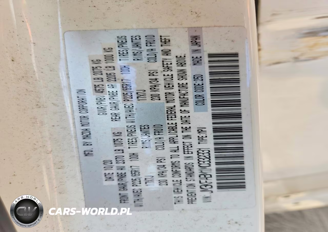 2021 Mazda Cx-5 Sport VIN:JM3KFABM1M0332331 - 14