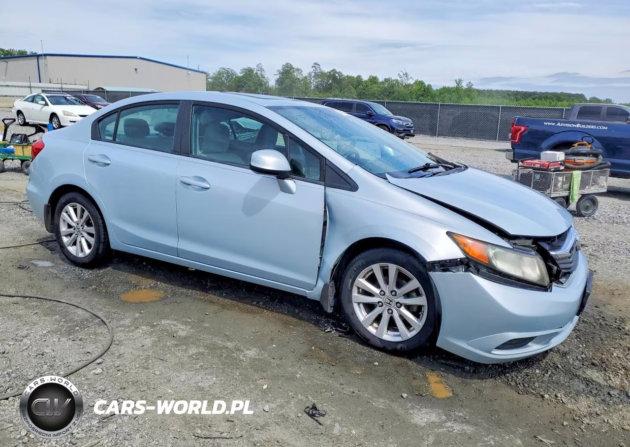 2012 Honda Civic Ex VIN:2HGFB2F83CH522989 - 4
