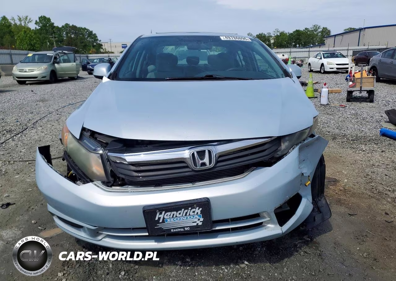2012 Honda Civic Ex VIN:2HGFB2F83CH522989 - 5