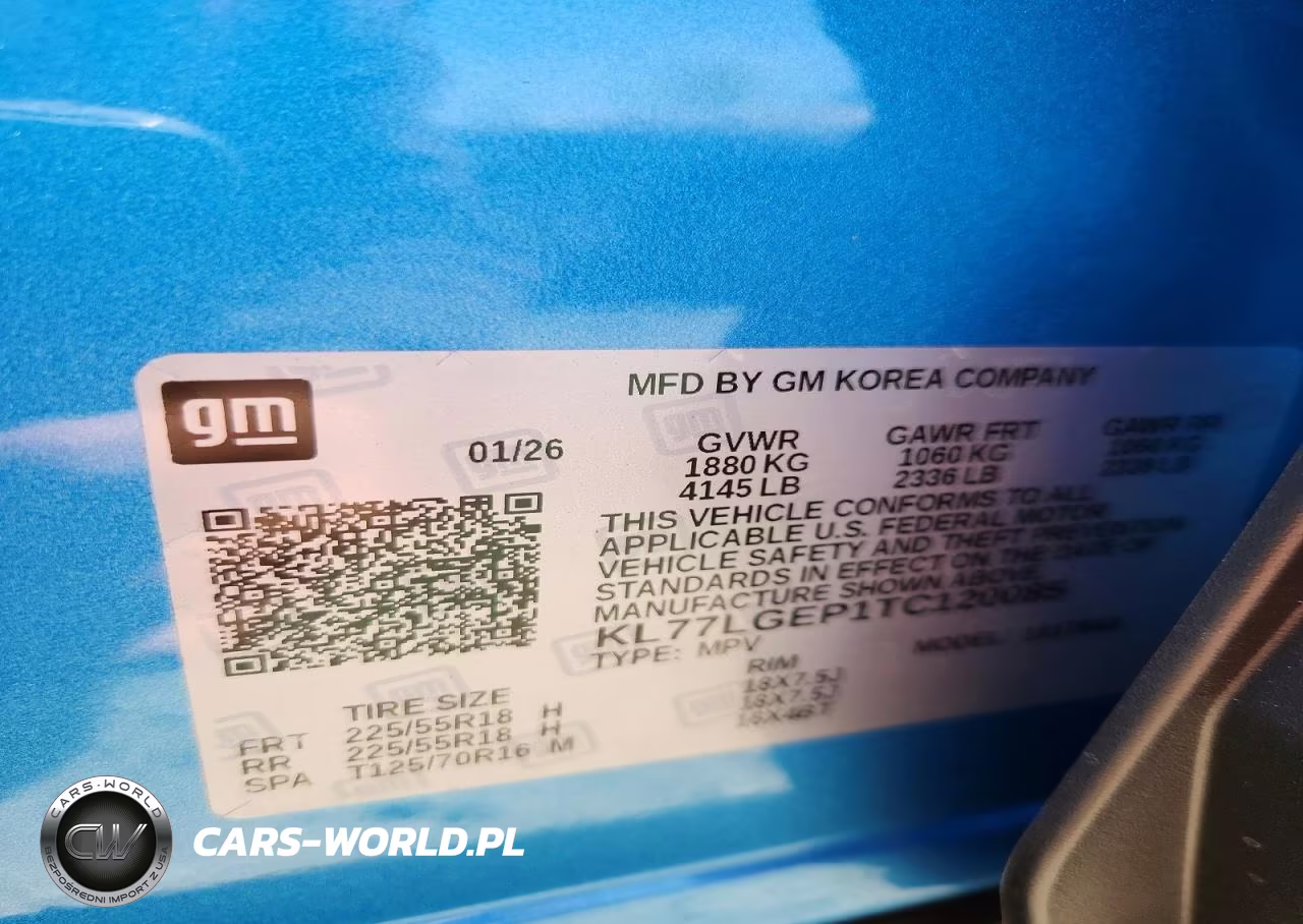 2026 Chevrolet Trax 1Rs VIN:KL77LGEP1TC120085 - 14