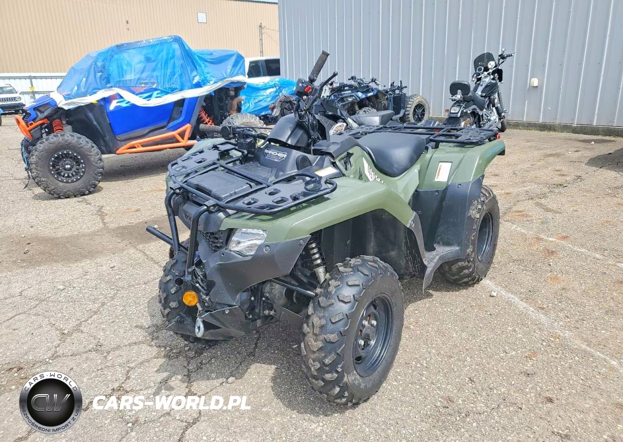 2022 Honda Rancher Atv VIN:1HFTE40MXN4800304 - 2