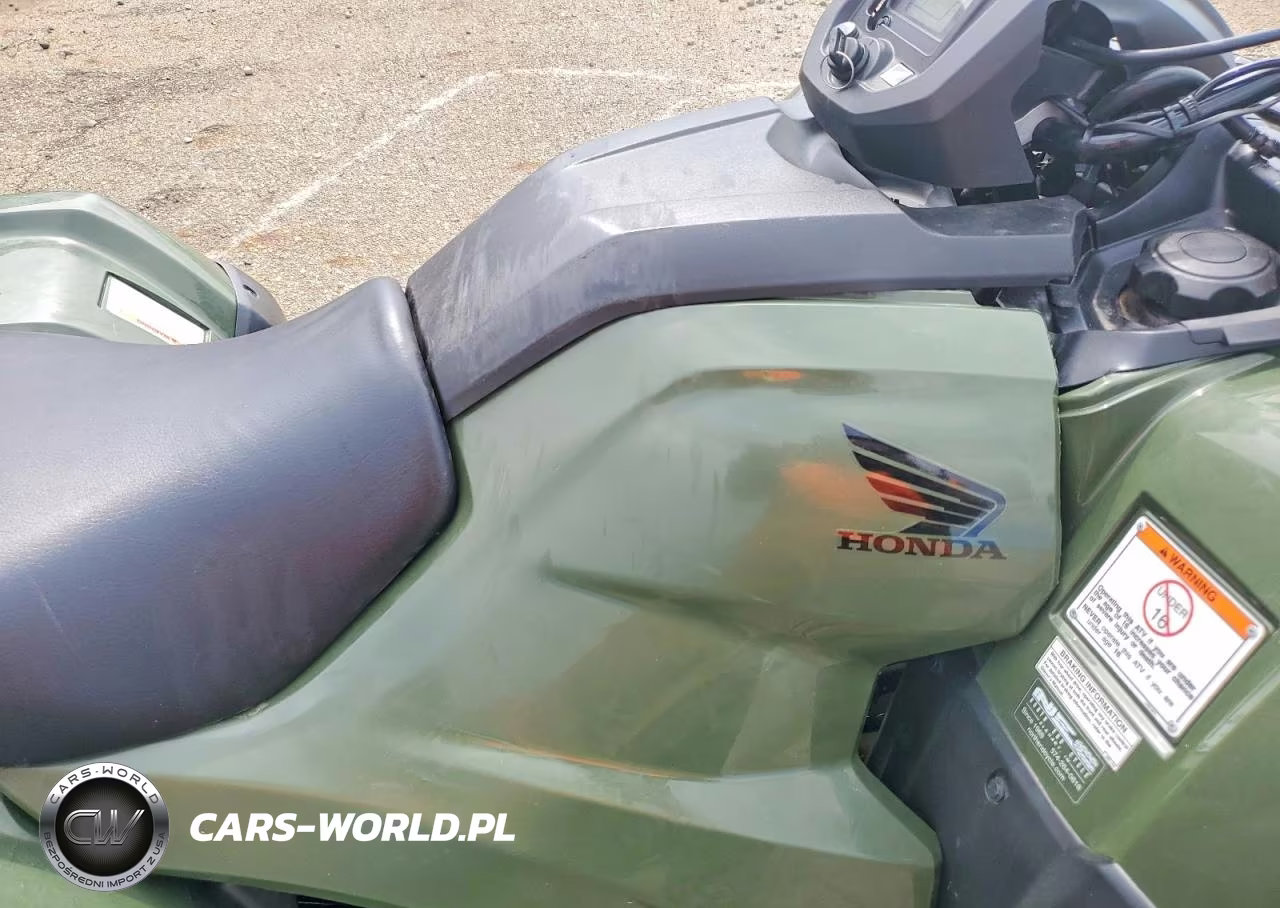 2022 Honda Rancher Atv VIN:1HFTE40MXN4800304 - 5