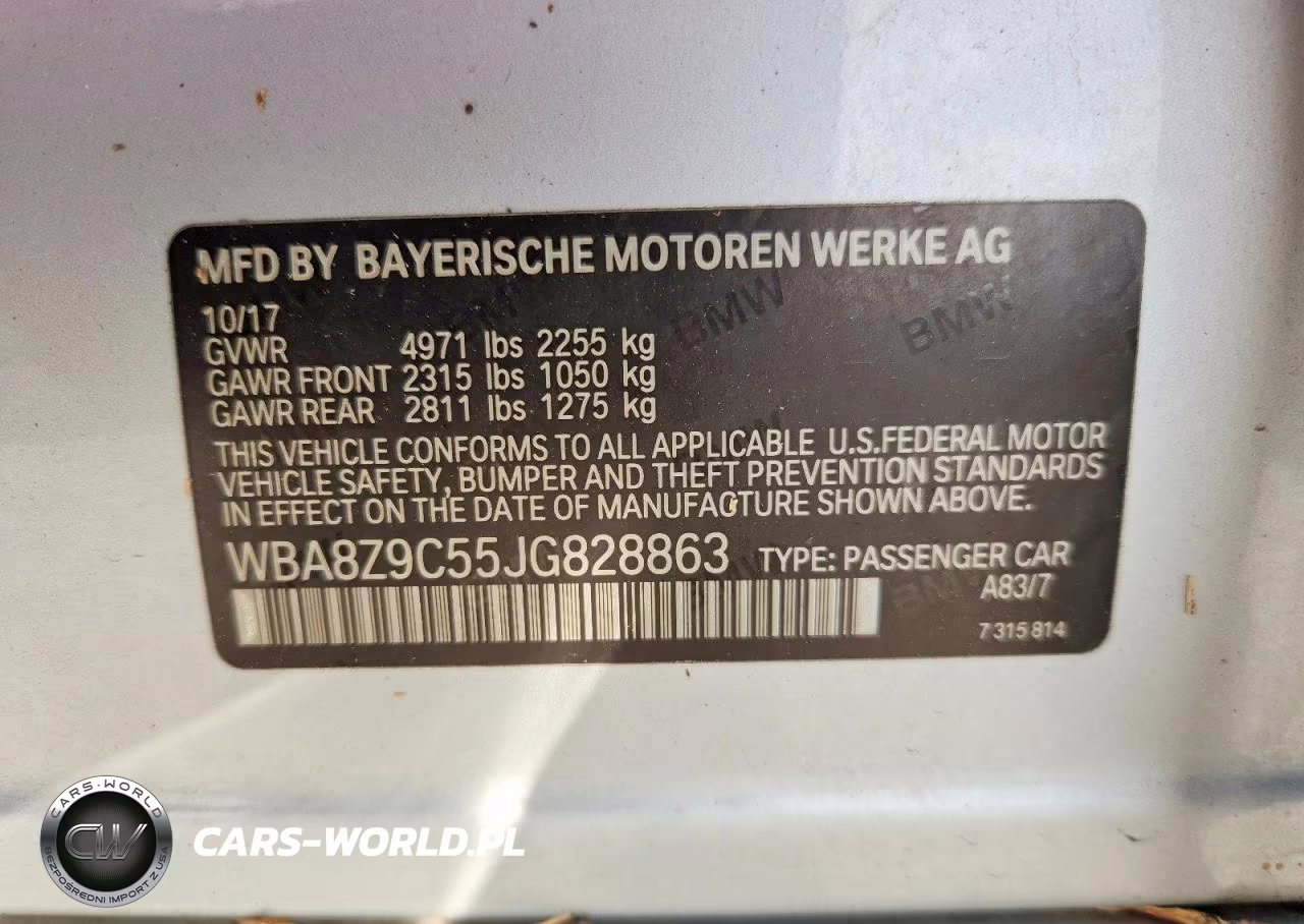 2018 BMW 330 Xigt VIN:WBA8Z9C55JG828863 - 12