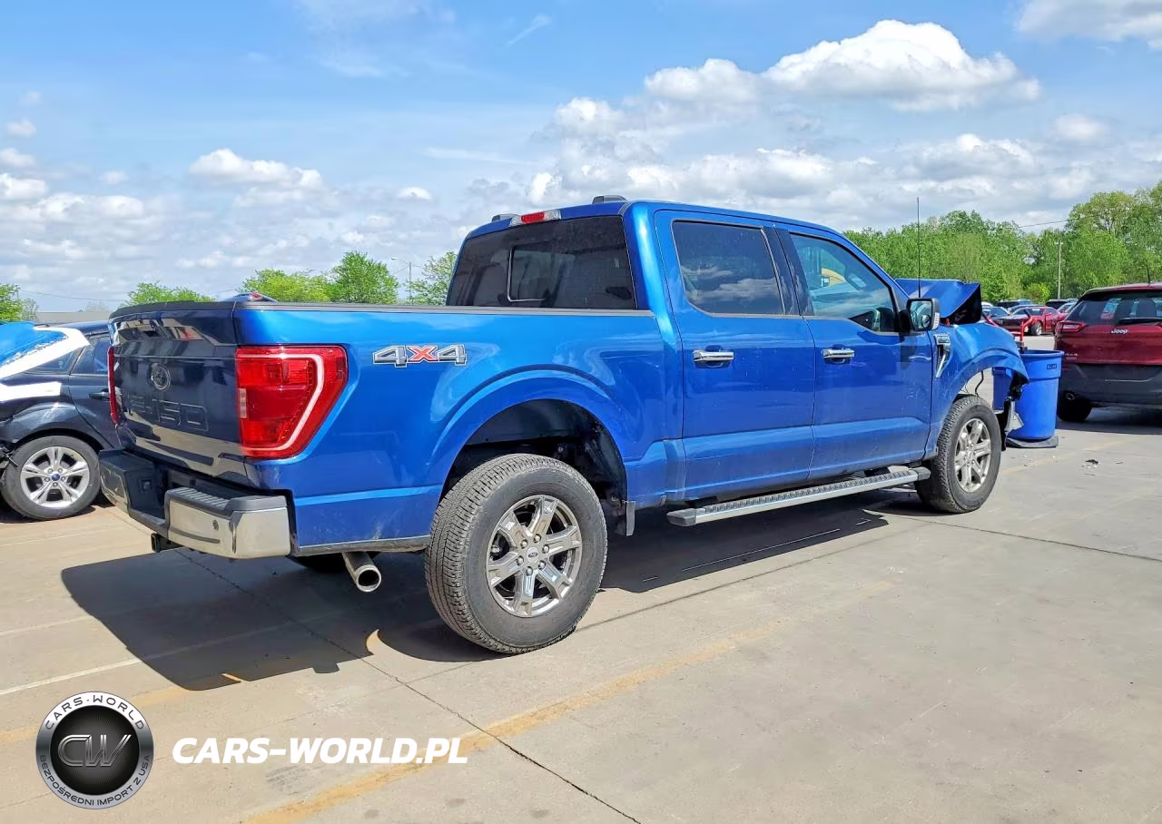 2022 Ford F150 Supercrew VIN:1FTFW1E55NKD91449 - 3