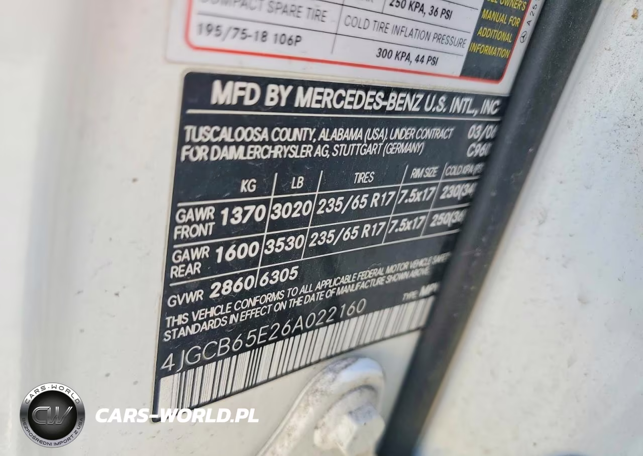 2006 Mercedes-Benz R 350 VIN:4JGCB65E26A022160 - 13