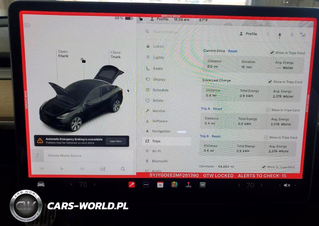 2021 Tesla Model Y VIN:5YJYGDEE2MF261390 - 9