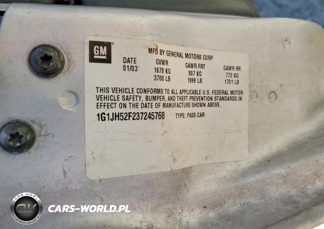 2003 Chevrolet Cavalier Ls Sport VIN:1G1JH52F237245768 - 12
