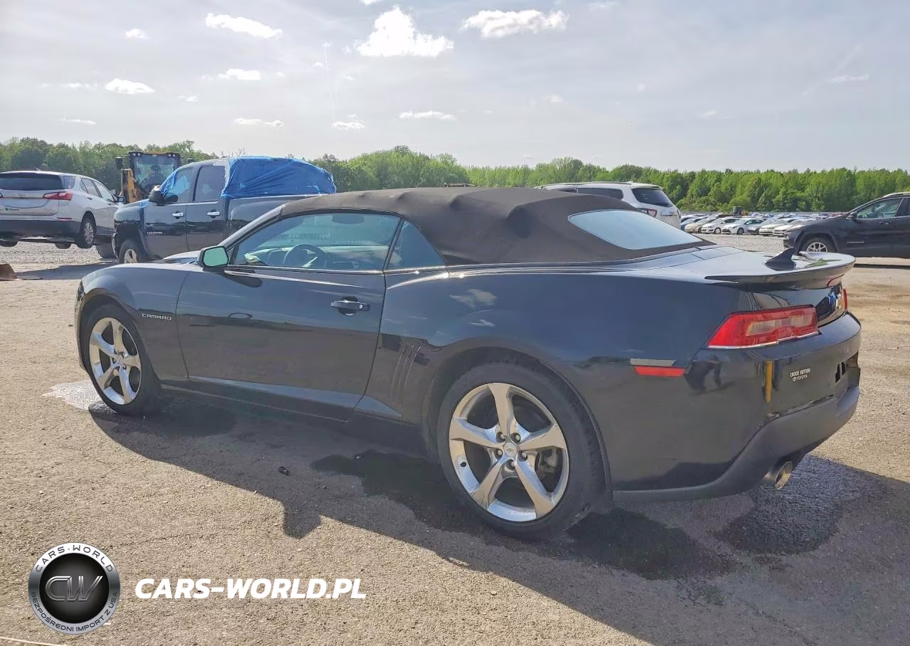 2015 Chevrolet Camaro Lt VIN:2G1FF3D3XF9160361 - 2