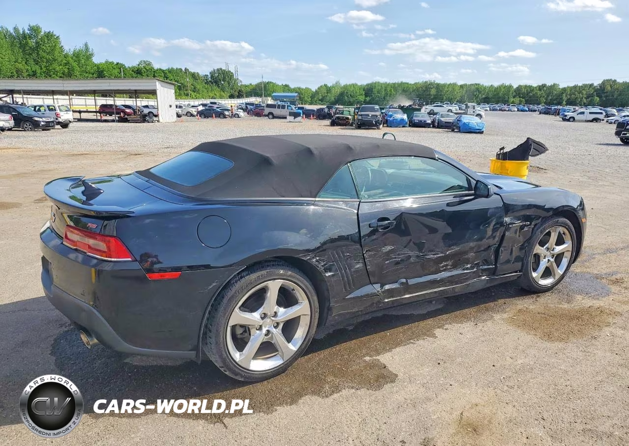 2015 Chevrolet Camaro Lt VIN:2G1FF3D3XF9160361 - 3