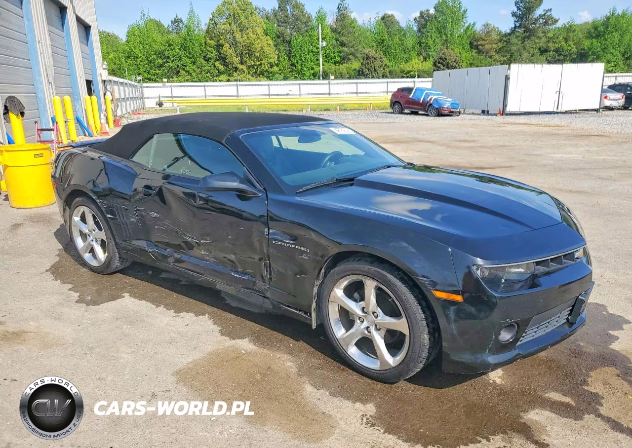 2015 Chevrolet Camaro Lt VIN:2G1FF3D3XF9160361 - 4