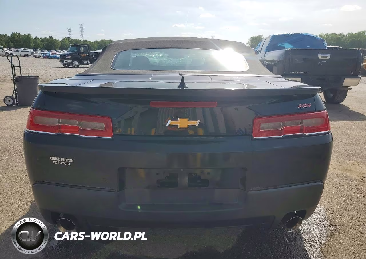 2015 Chevrolet Camaro Lt VIN:2G1FF3D3XF9160361 - 6