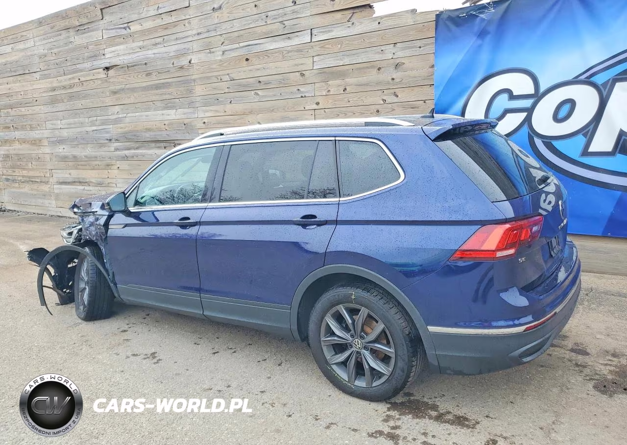 2022 Volkswagen Tiguan Se VIN:3VV2B7AX9NM135250 - 2