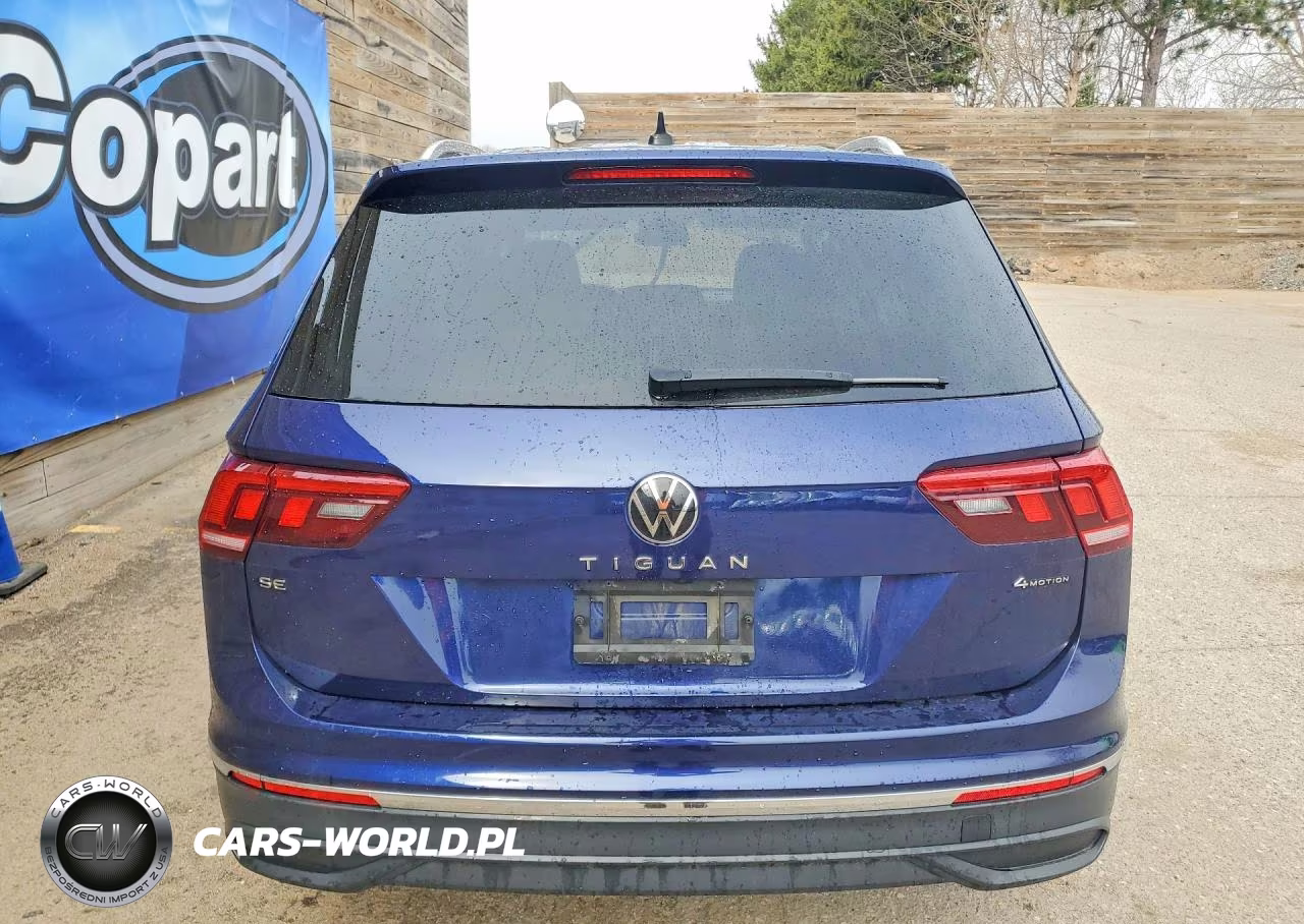 2022 Volkswagen Tiguan Se VIN:3VV2B7AX9NM135250 - 6