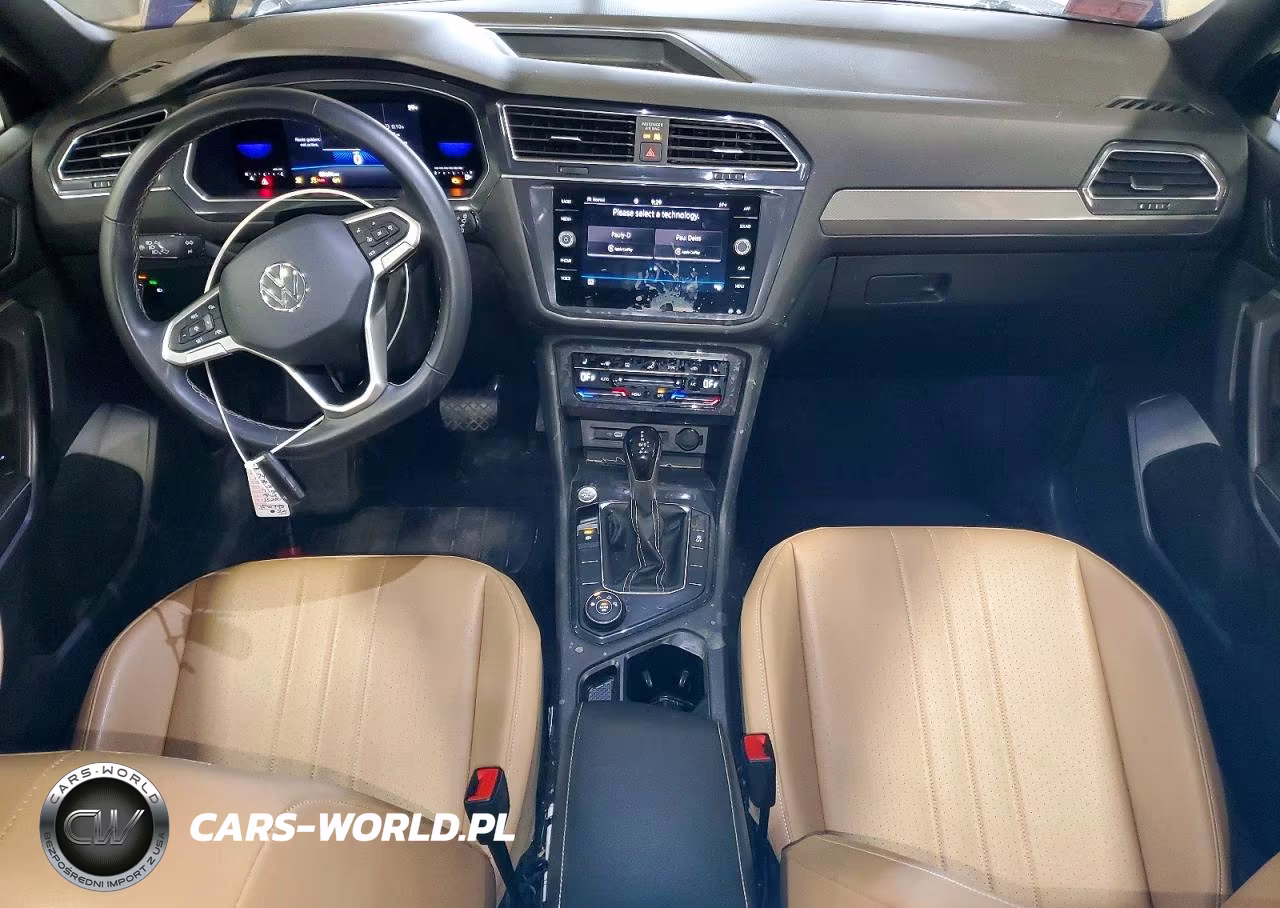 2022 Volkswagen Tiguan Se VIN:3VV2B7AX9NM135250 - 8