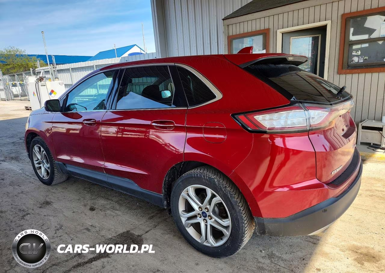 2015 Ford Edge Titanium VIN:2FMTK3K90FBB55350 - 2