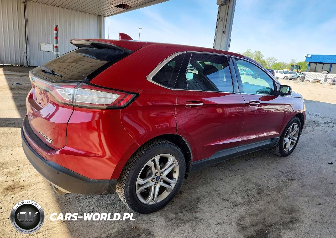2015 Ford Edge Titanium VIN:2FMTK3K90FBB55350 - 3