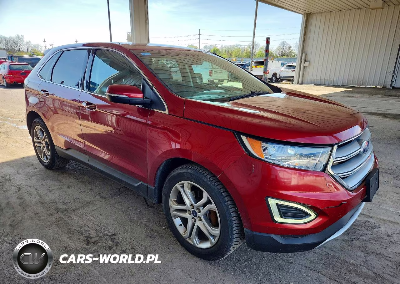 2015 Ford Edge Titanium VIN:2FMTK3K90FBB55350 - 4