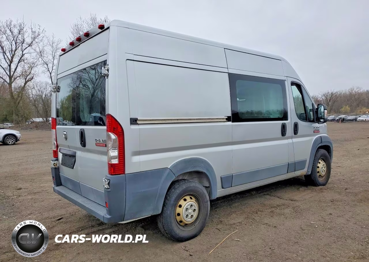 2014 Ram Promaster 2500 Utility - Service Van VIN:3C6TRVCG7EE107321 - 3