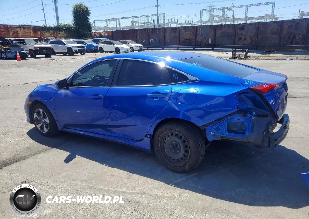 2019 Honda Civic Lx VIN:19XFC2F63KE048904 - 2