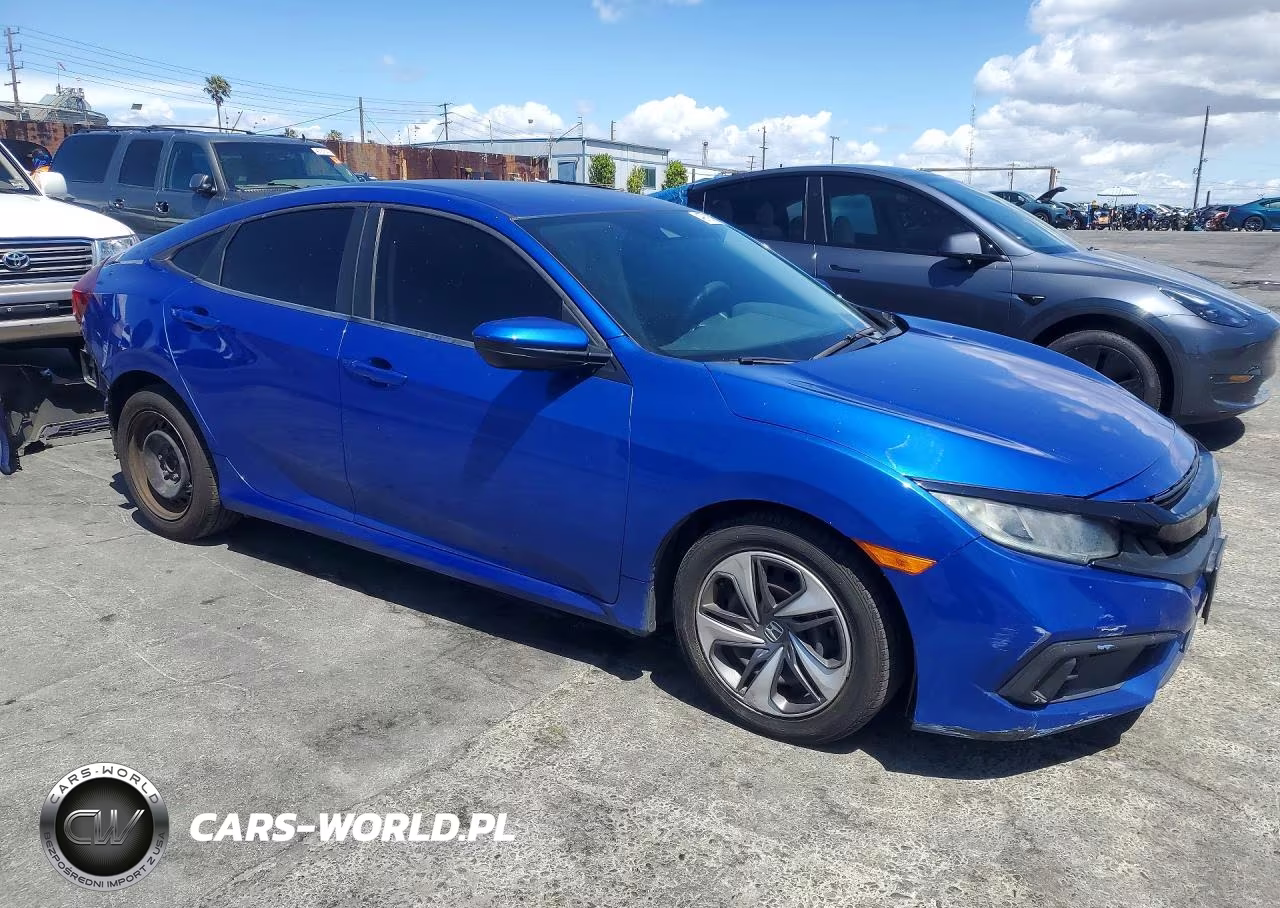 2019 Honda Civic Lx VIN:19XFC2F63KE048904 - 4