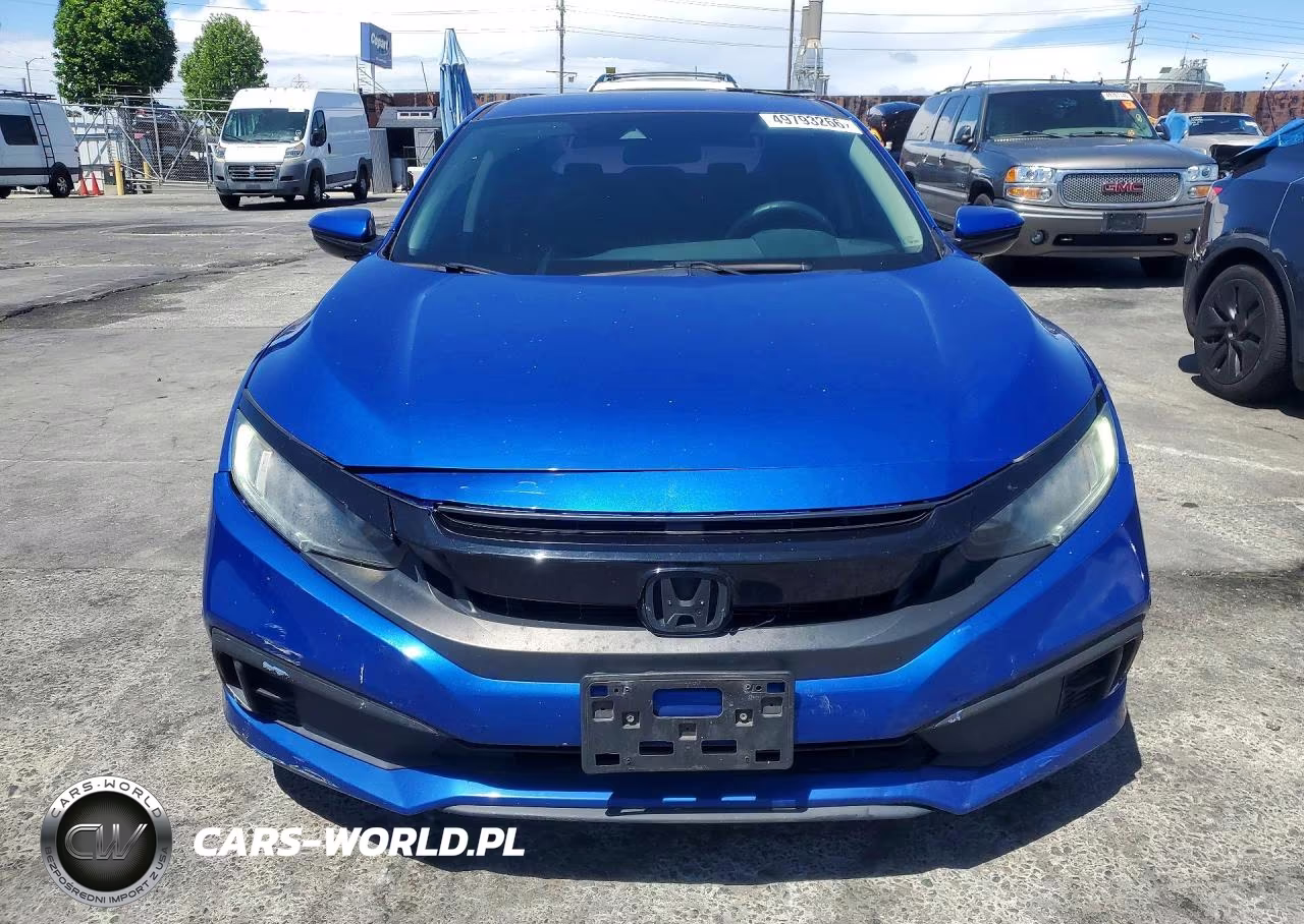 2019 Honda Civic Lx VIN:19XFC2F63KE048904 - 5
