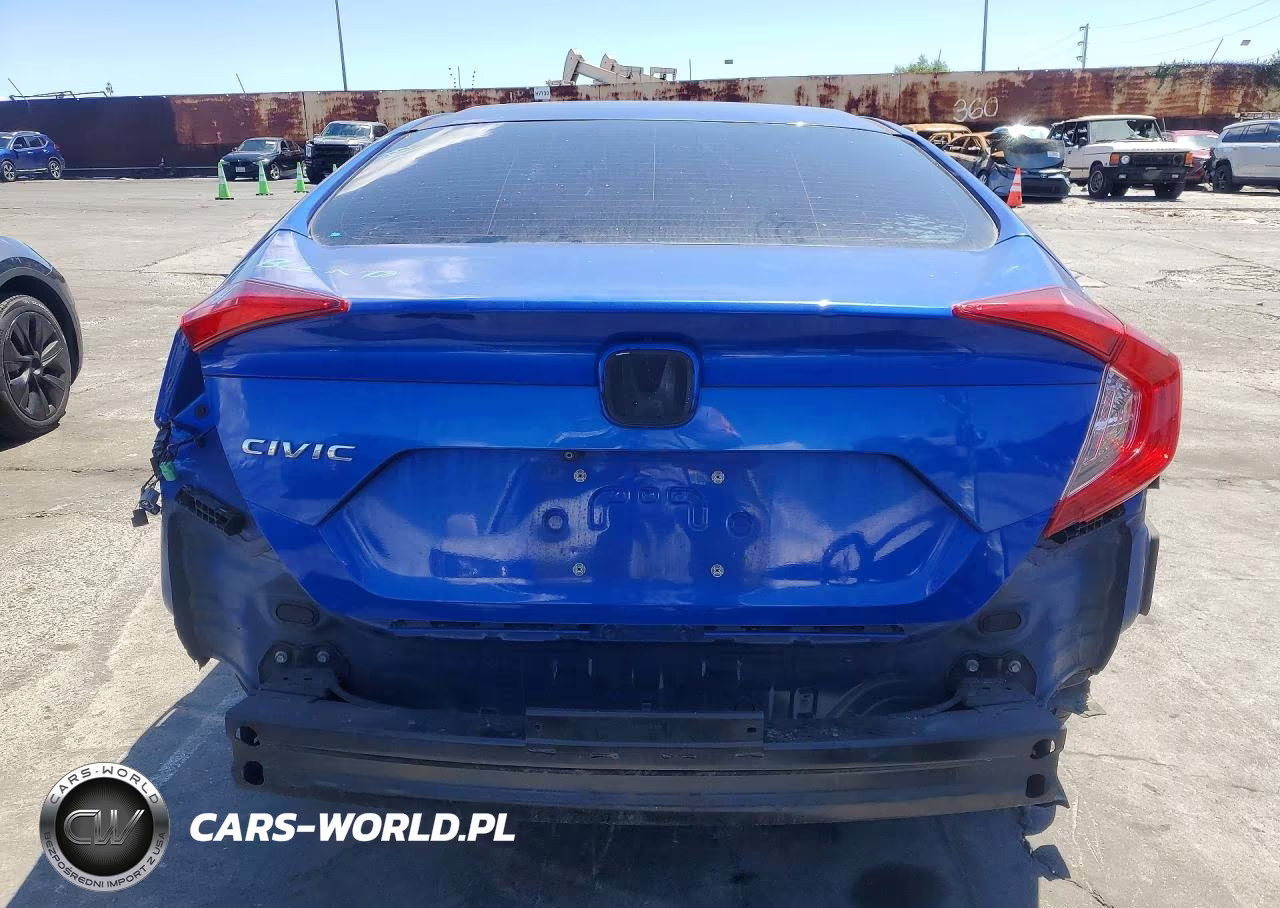 2019 Honda Civic Lx VIN:19XFC2F63KE048904 - 6