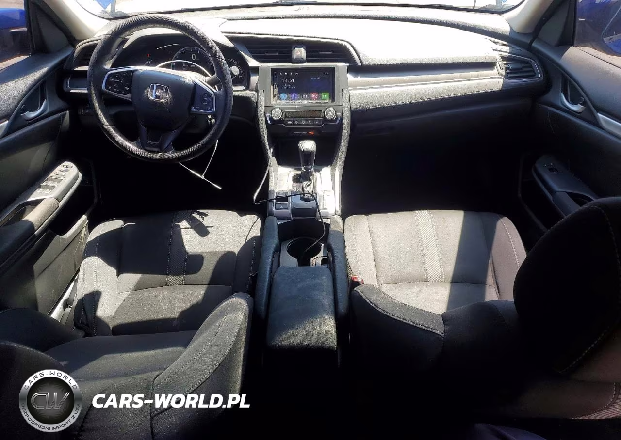 2019 Honda Civic Lx VIN:19XFC2F63KE048904 - 8