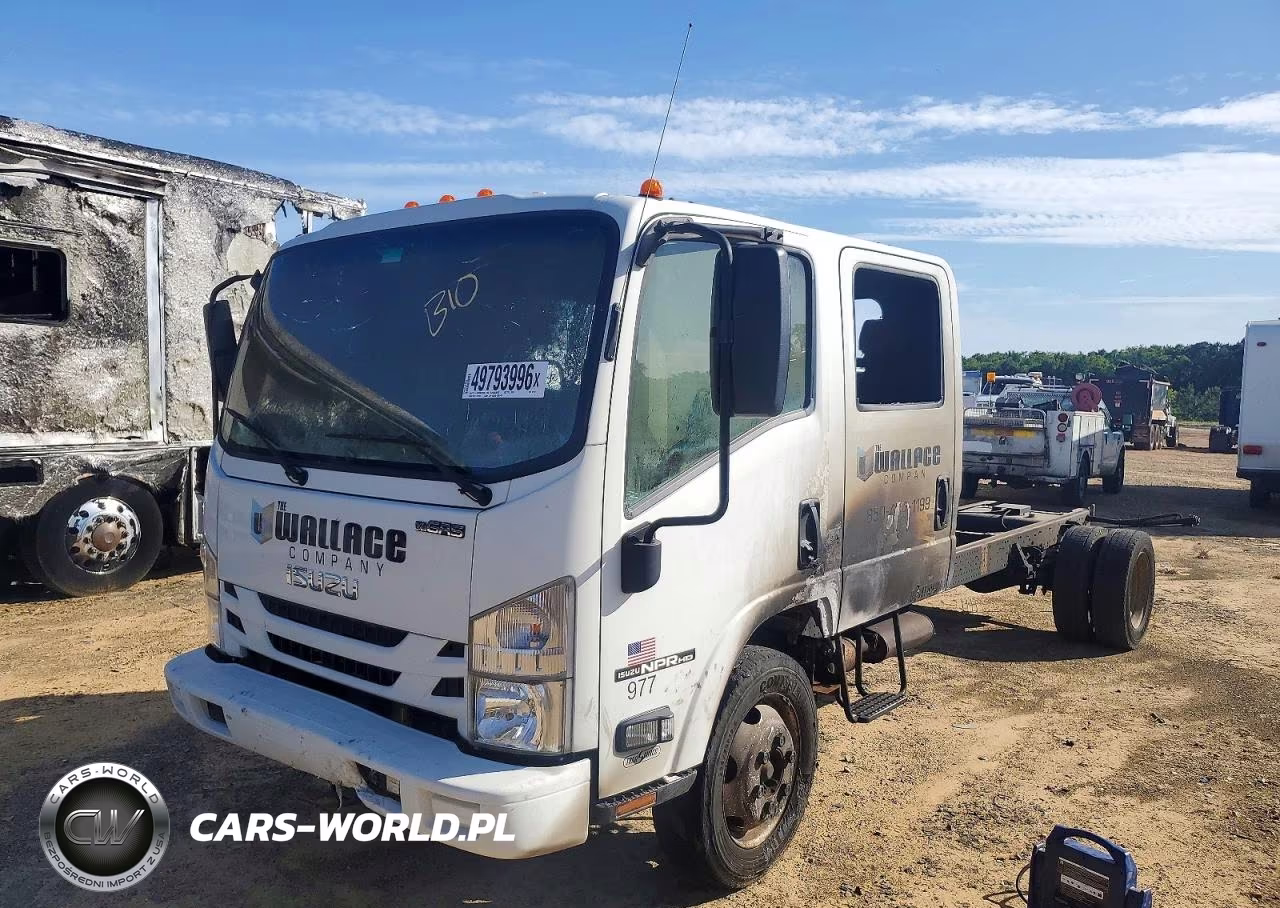 2018 Isuzu Npr Hd Truck Cab And Chassis VIN:54DC4J1B5JS807977 - 2