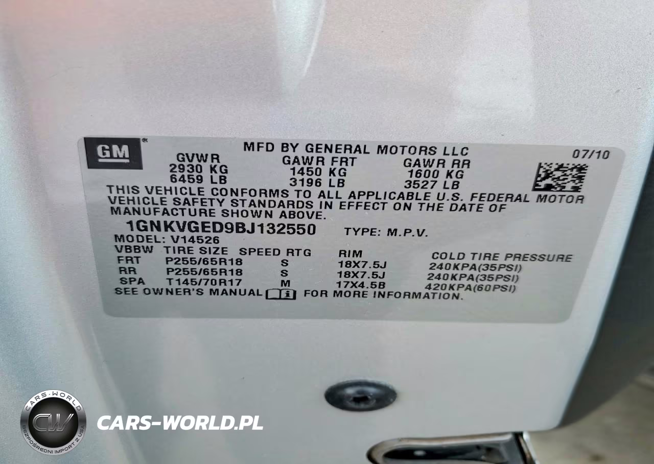 2011 Chevrolet Traverse Lt VIN:1GNKVGED9BJ132550 - 13