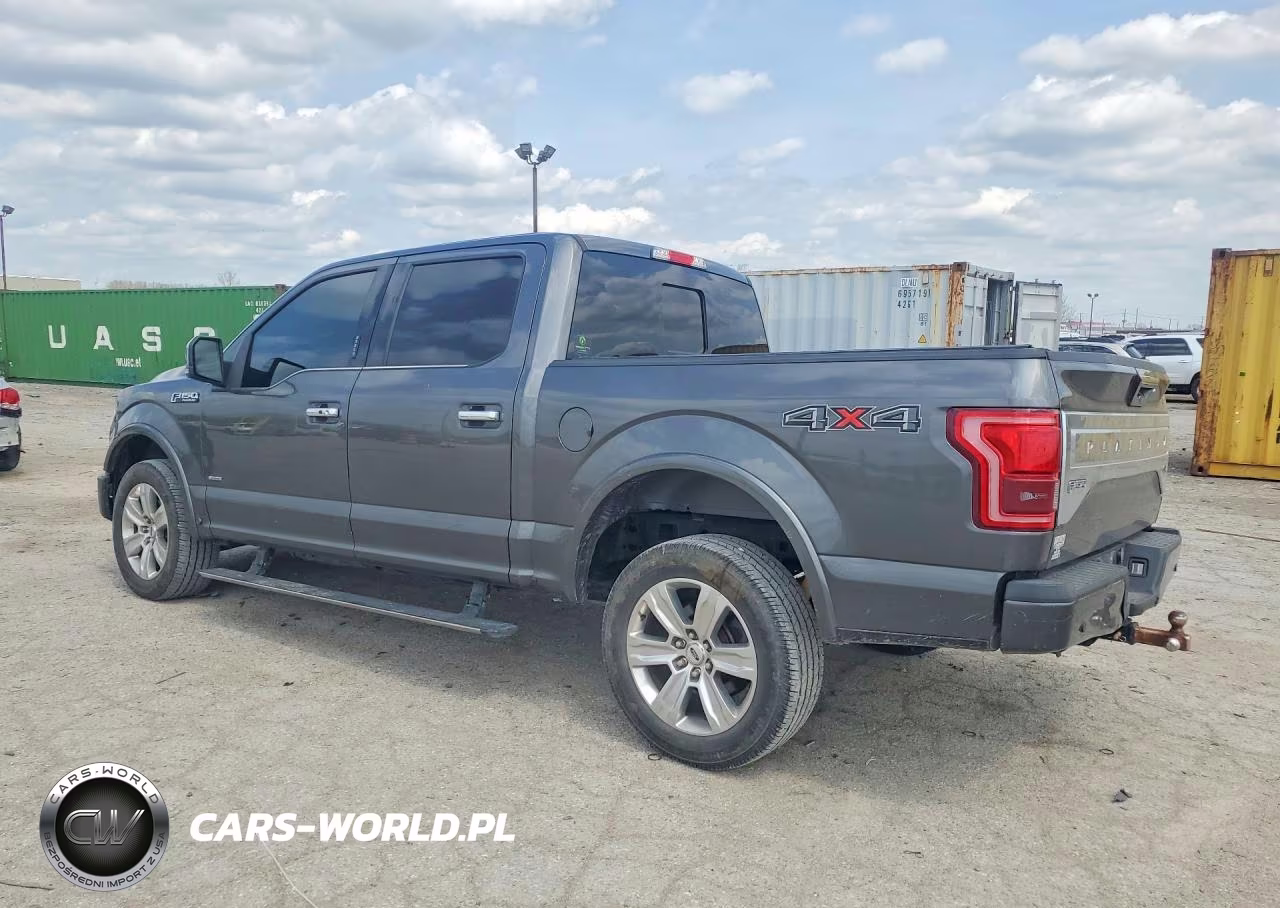 2017 Ford F150 Supercrew VIN:1FTEW1EG1HFC12706 - 2