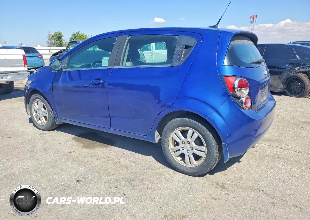 2013 Chevrolet Sonic Lt VIN:1G1JC6SH7D4136120 - 2