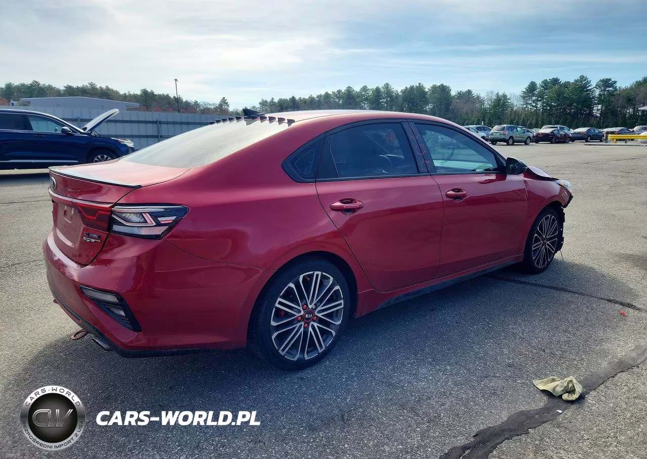 2021 Kia Forte Gt VIN:3KPF44ACXME280781 - 3