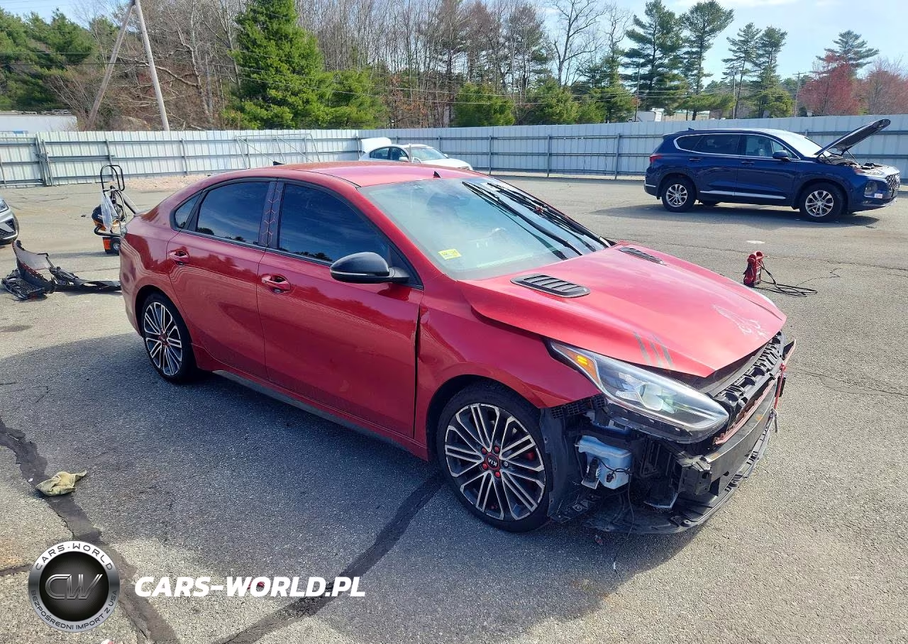 2021 Kia Forte Gt VIN:3KPF44ACXME280781 - 4