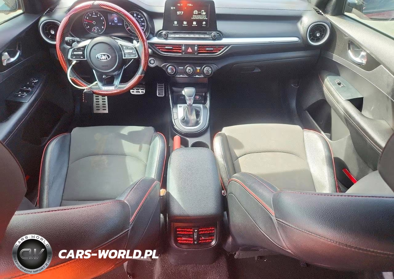 2021 Kia Forte Gt VIN:3KPF44ACXME280781 - 8